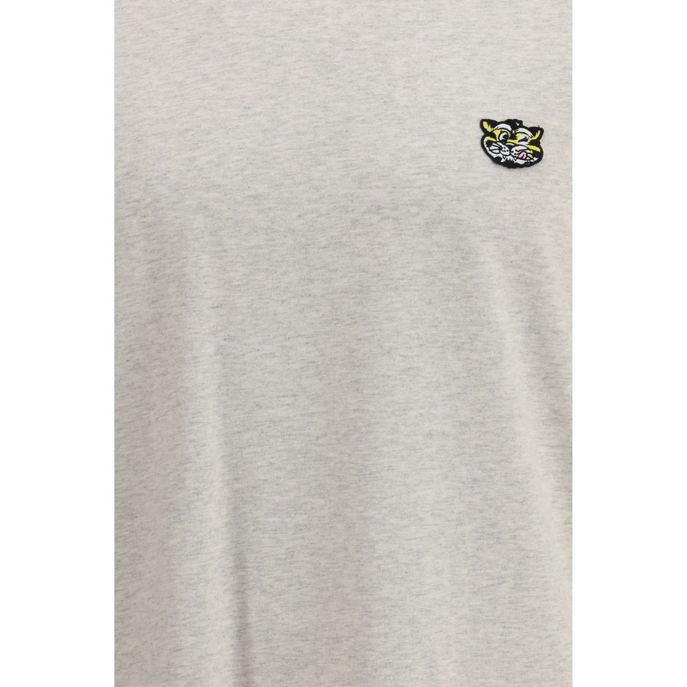 Kenzo Gray Cotton T-Shirt Mens T-Shirt