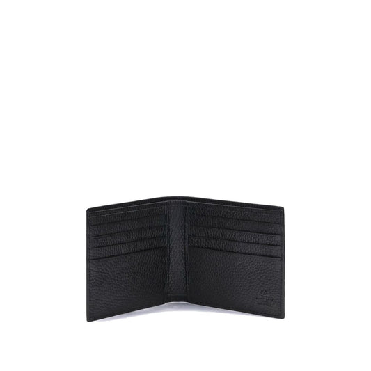 Valentino Garavani Black Leather Wallet