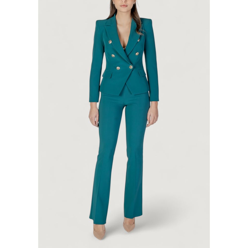 Rinascimento Black Polyester Blazer