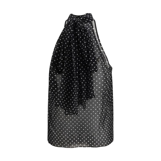 Tom Ford Black Silk Pattern Shirt