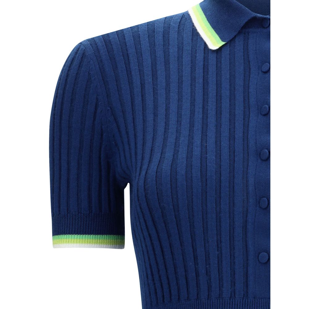 Gabriela Hearst Blue Silk Casual Dress