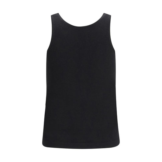 Brunello Cucinelli Black Cashmere Tank Tops