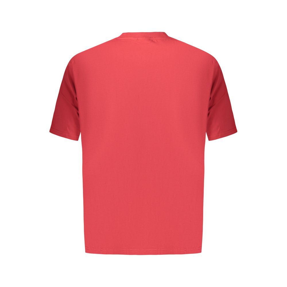 Napapijri Rosso Cotton Men Shirt