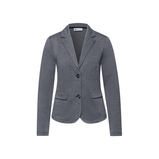 Street One Blue Polyacrylic Blazer