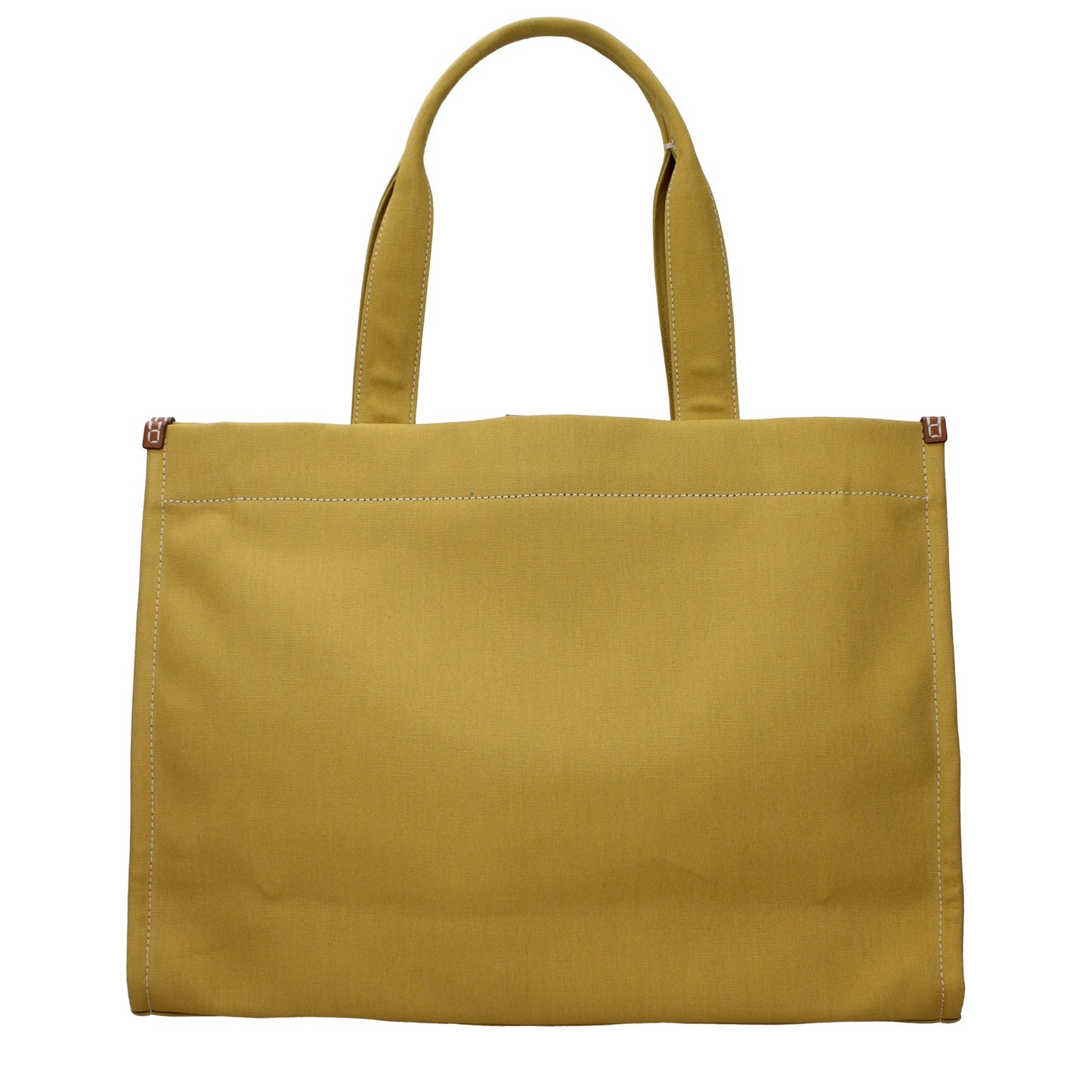 Tory Burch Yellow Fabric Shoulder Bag