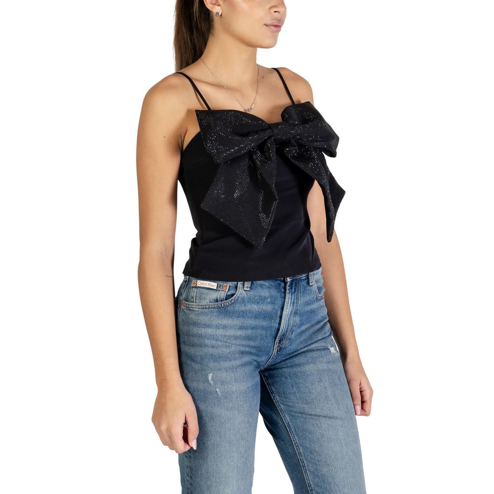 Only Black Polyester Top
