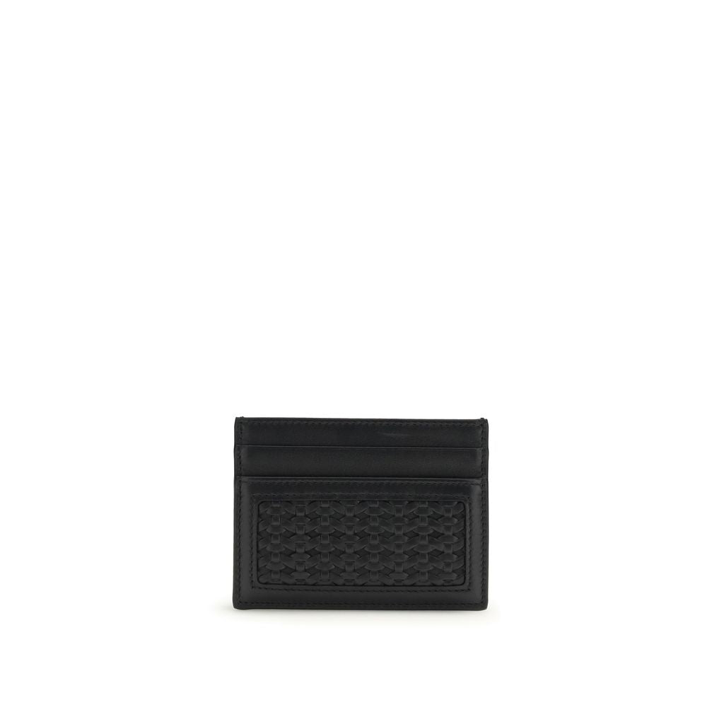 Dolce & Gabbana Black Cotton Wallet