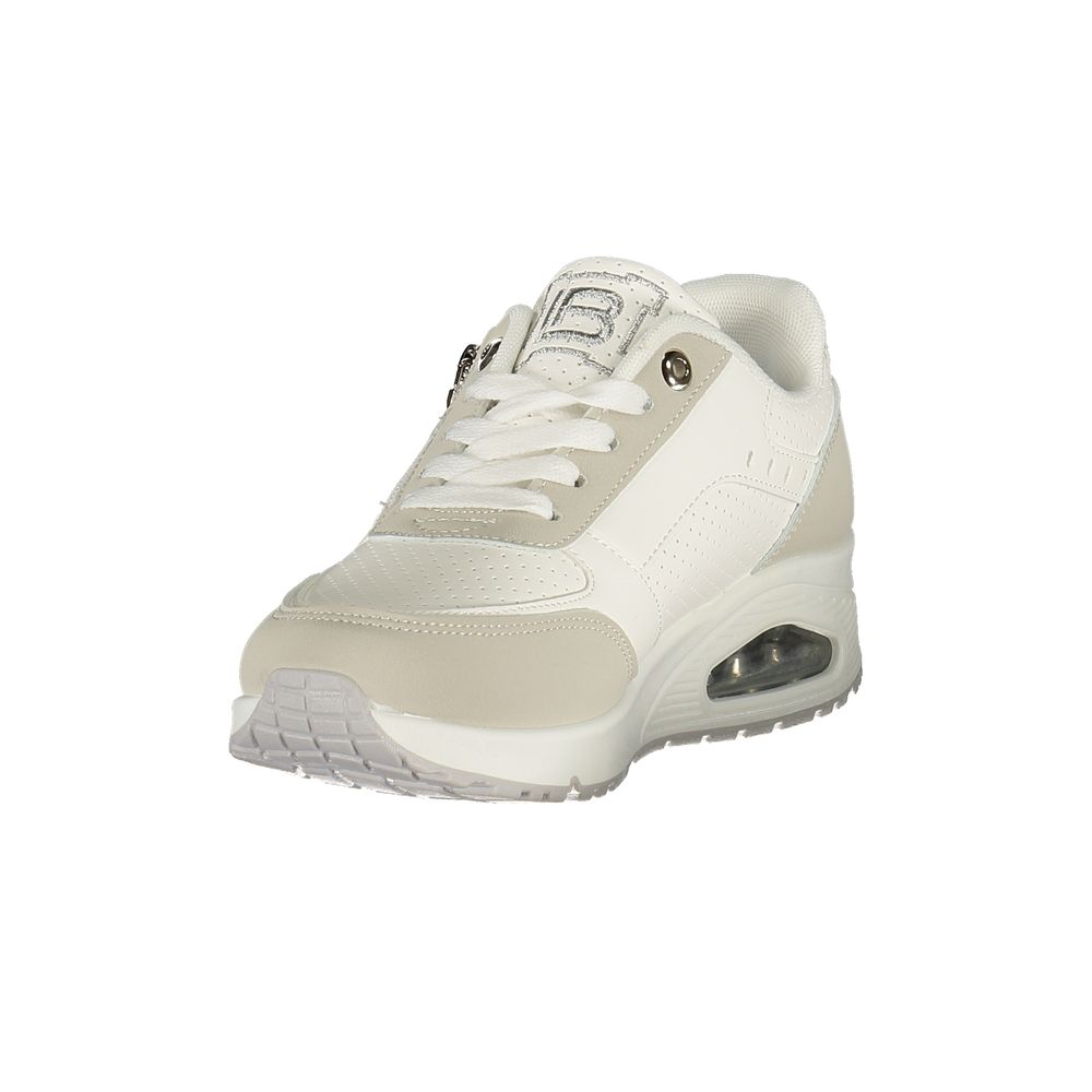 Laura Biagiotti Bianco Poliestere Women Sneaker