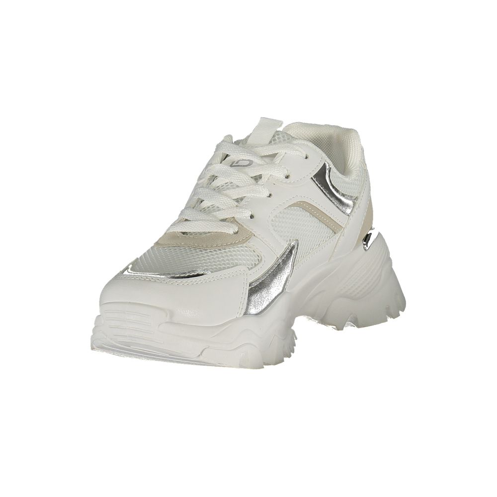Laura Biagiotti White Polyurethane Women Sneaker