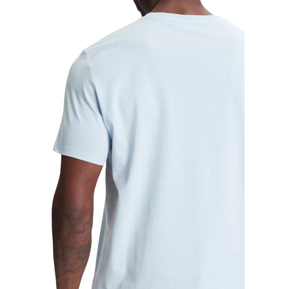 Calvin Klein Jeans Blue Cotton T-Shirt