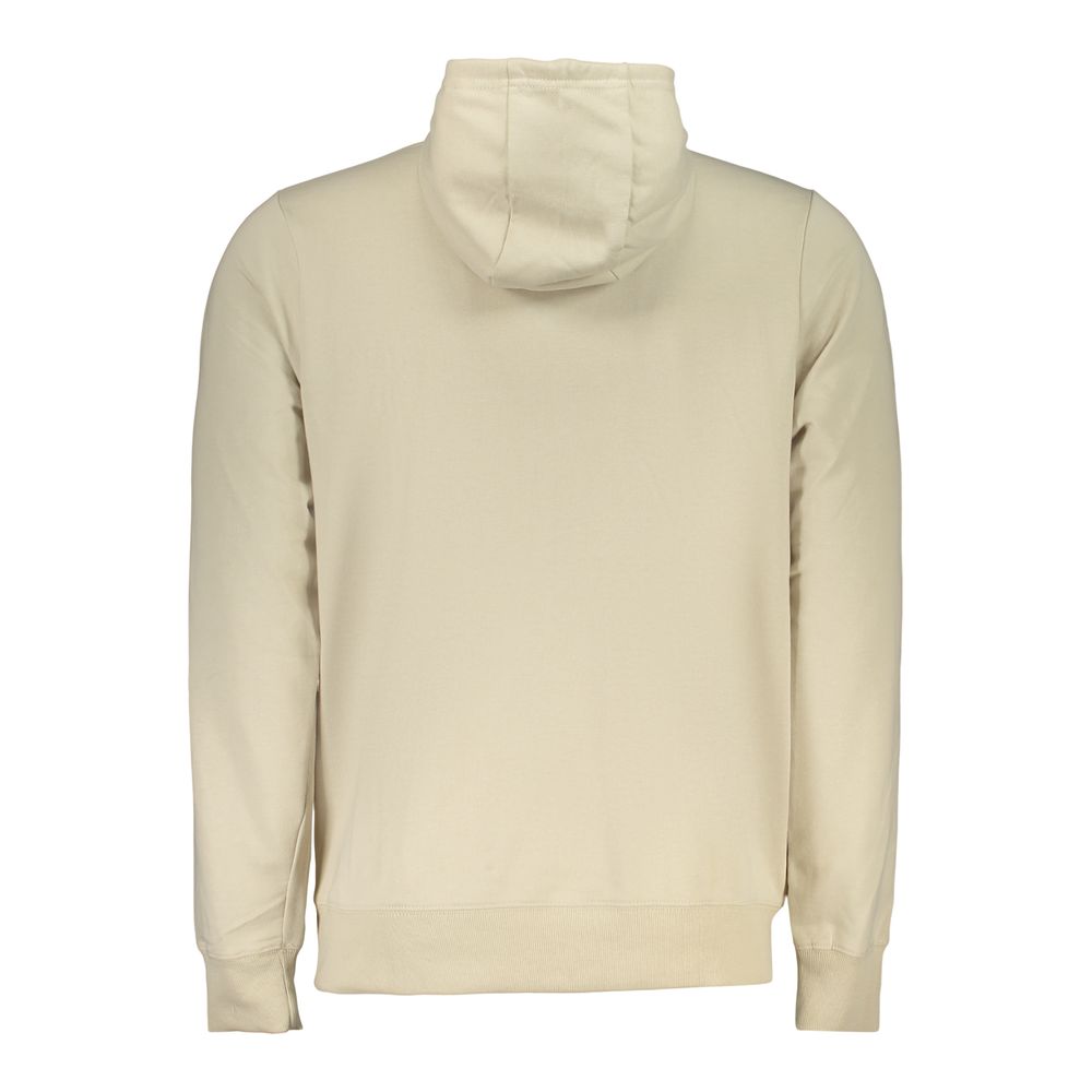 Norway 1963 Beige Cotton Men's Hooded Sweatshirt
