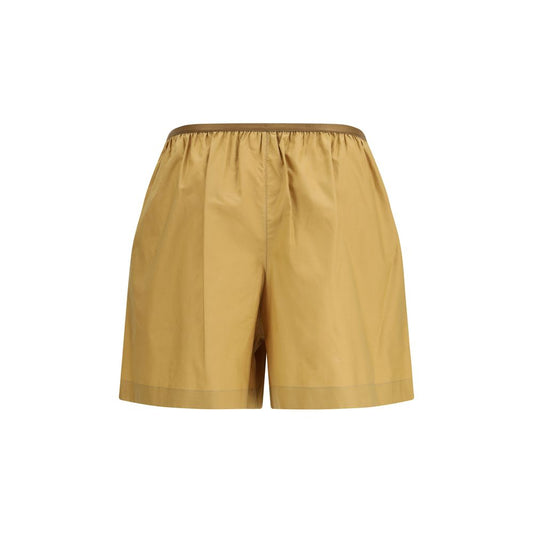 Lemaire Beige Cotton Bermuda Shorts