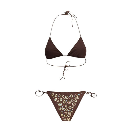 Oséree Brown Polyamide Bikini