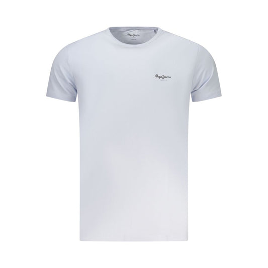 Pepe Jeans Azzurro Cotton Men T-Shirt