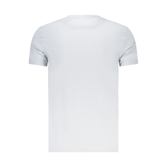 Timberland Azzurro Cotton Men T-Shirt