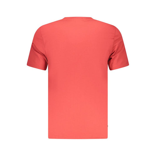 Timberland Rosso Cotton Men's T-Shirt