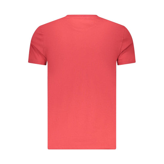 Timberland Rosso Cotton Men T-Shirt