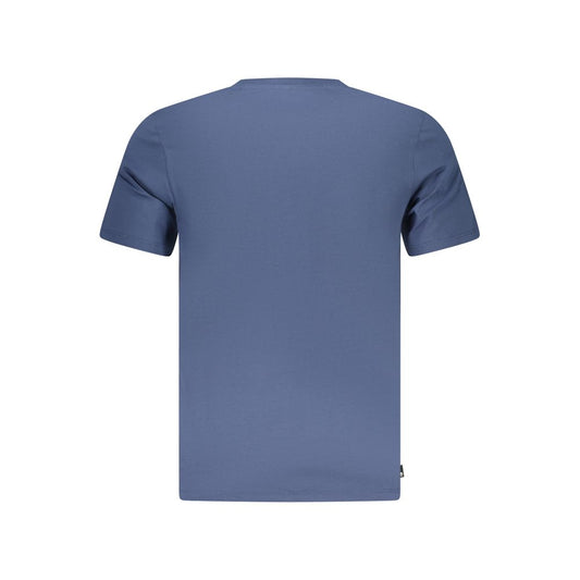 Timberland Blue Cotton Men T-Shirt