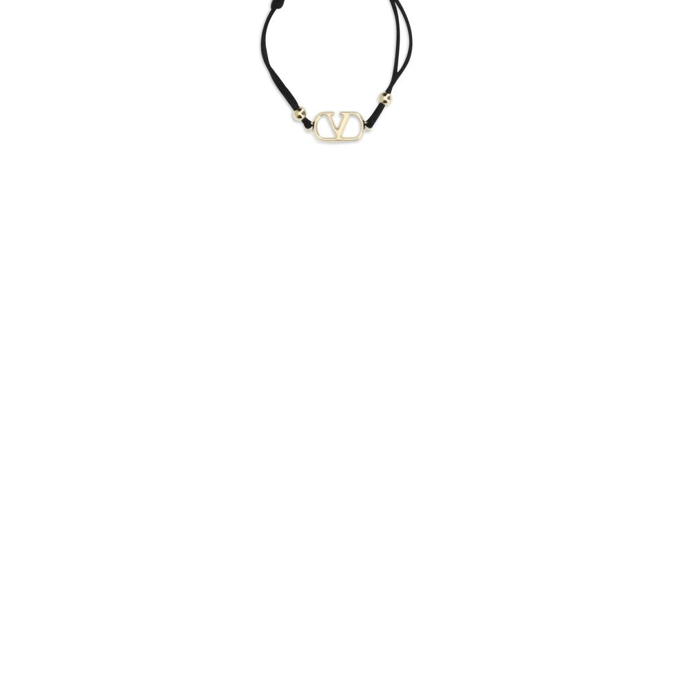 Valentino Garavani Black Polyester Bracelet