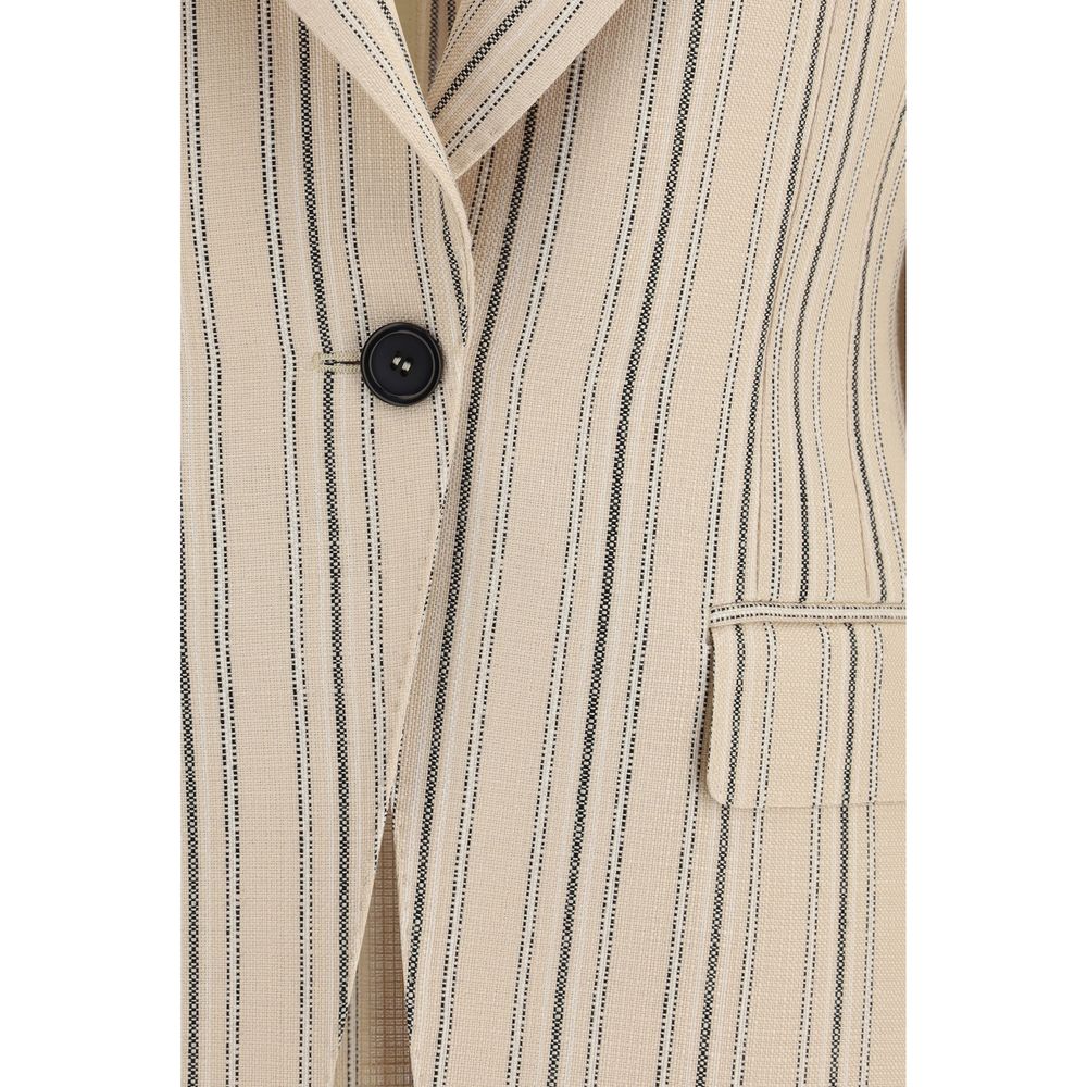 Dolce & Gabbana Multicolor Viscose Coat