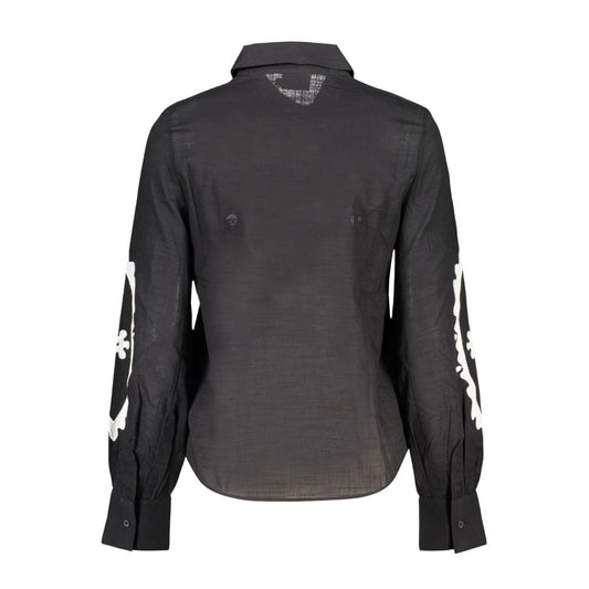 Desigual Nero Cotton Women Shirt