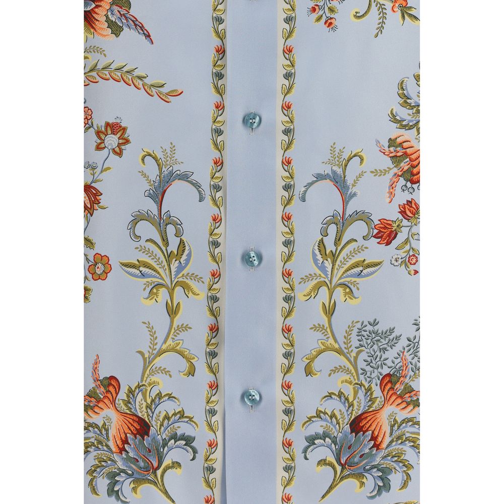 Etro Multicolor Silk Pattern Shirt