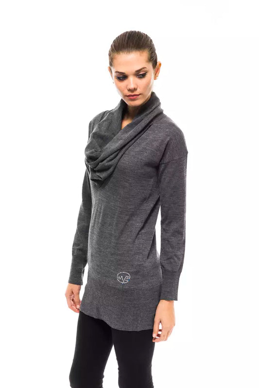Montana Blu Gray Wool Sweater