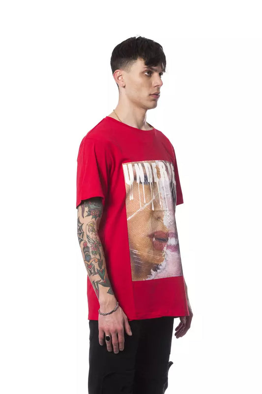 Nicolo Tonetto Red Cotton T-Shirt