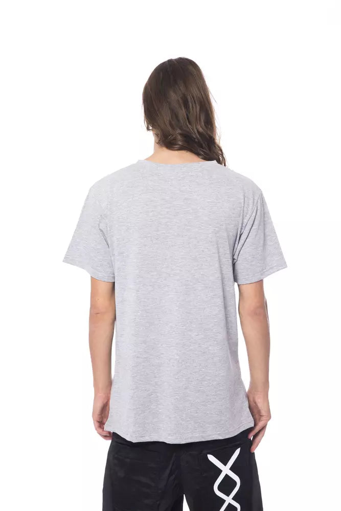 Nicolo Tonetto Gray Cotton T-Shirt