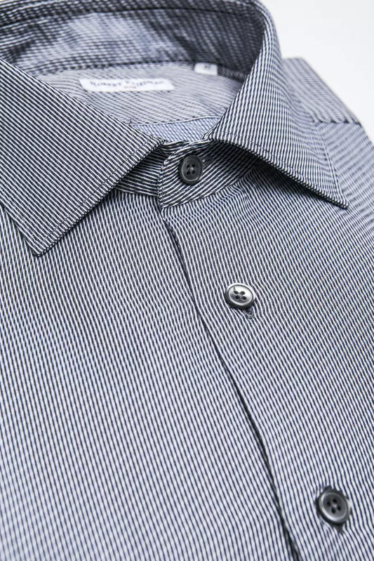 Robert Friedman Blue Cotton Shirt