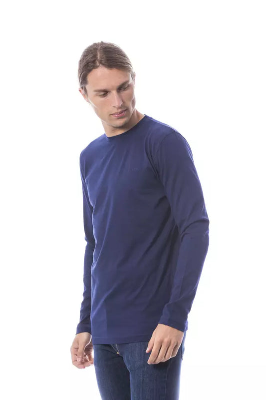 Verri Blue Cotton T-Shirt