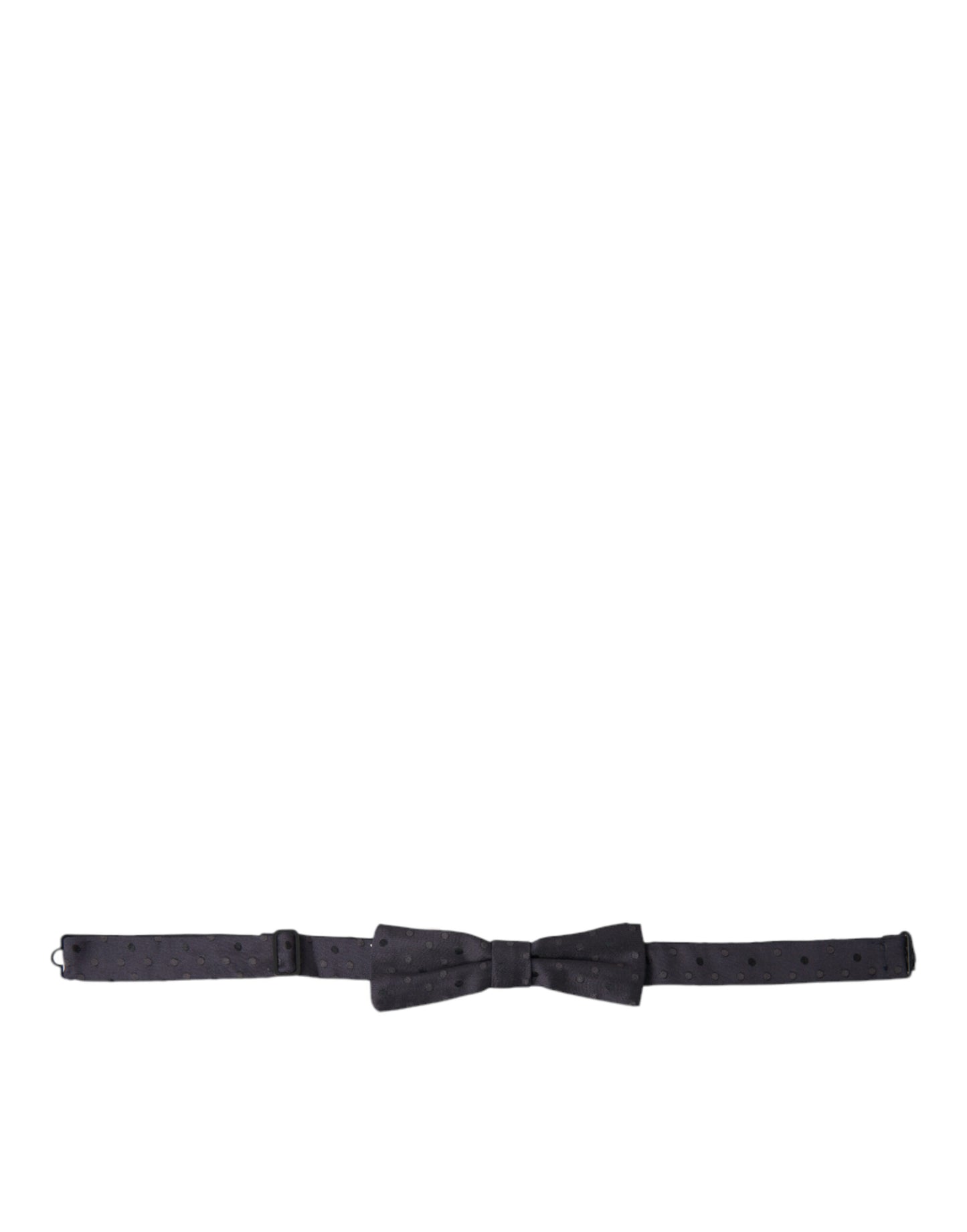 Dolce & Gabbana Elegant Silk Polka Dot Bow Tie Mens