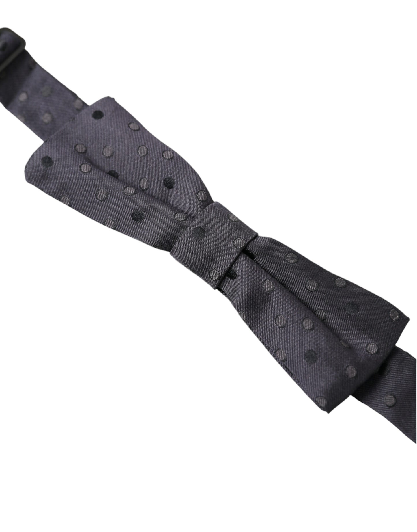 Dolce & Gabbana Elegant Silk Polka Dot Bow Tie Mens