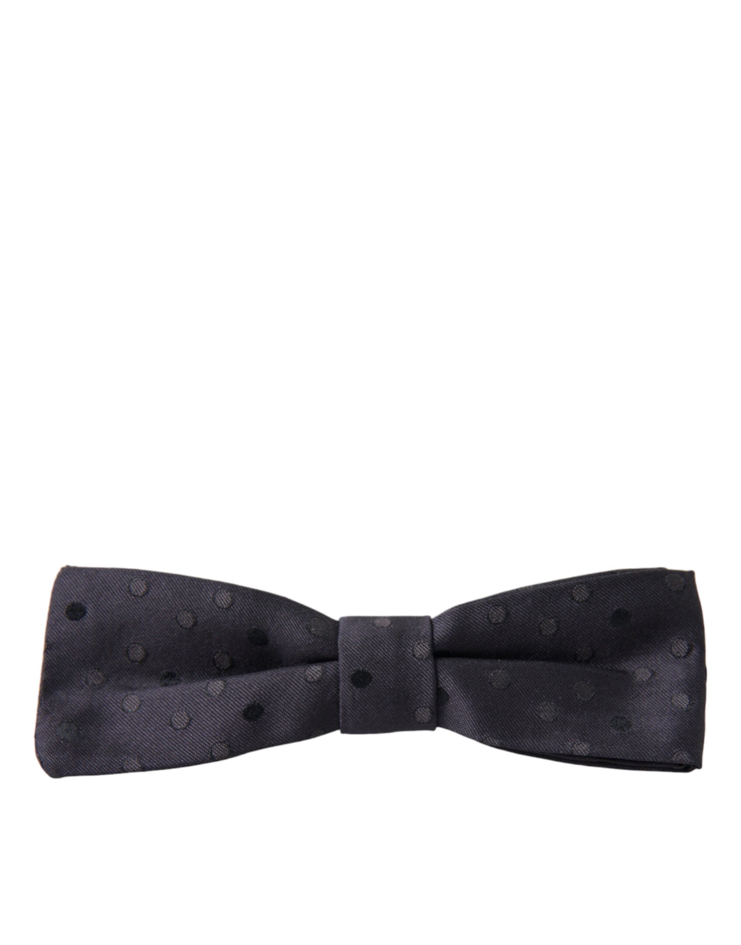 Dolce & Gabbana Elegant Silk Polka Dot Bow Tie Mens