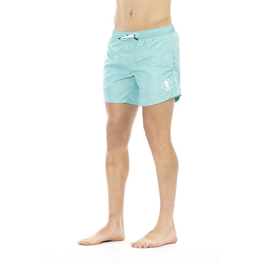 Bikkembergs Light Blue Polyester Swimwear
