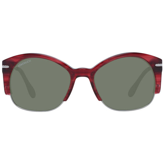 Serengeti Multicolor Acetate & Metal Sunglasses