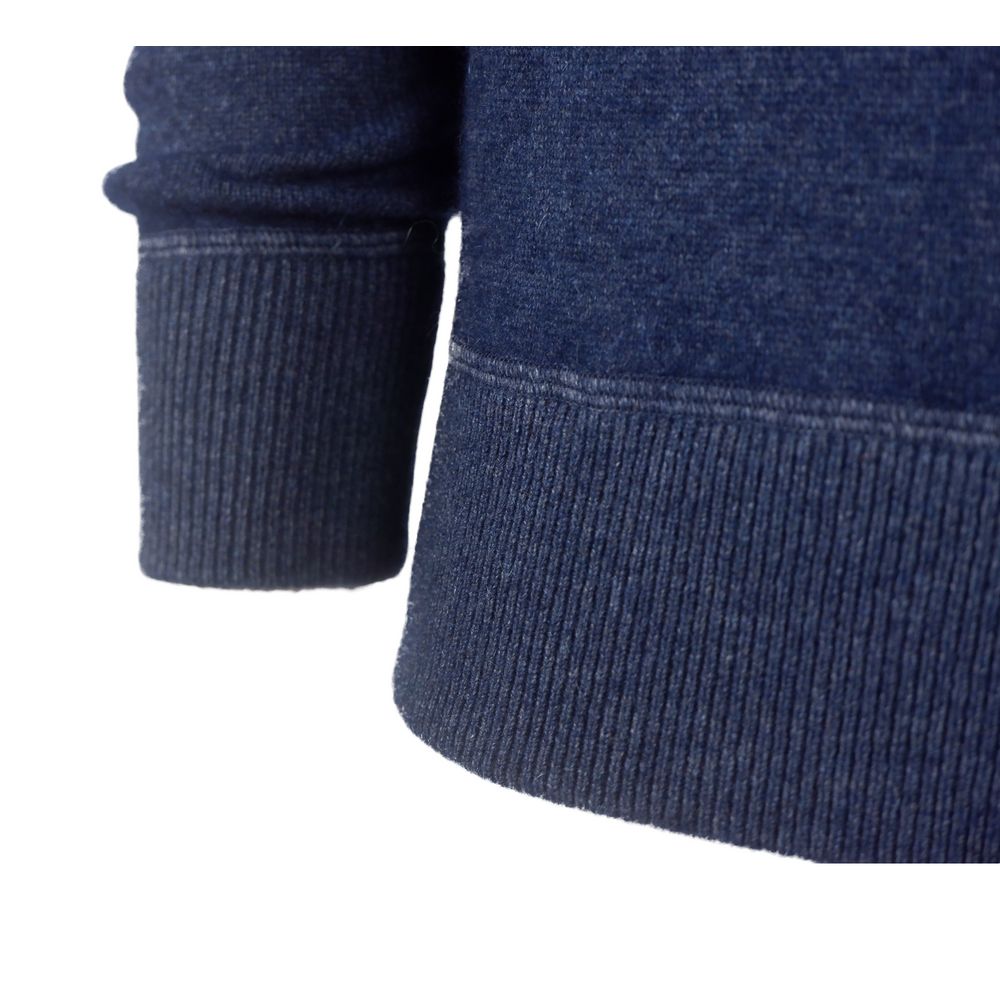 Emilio Romanelli Blue Cashmere Sweater