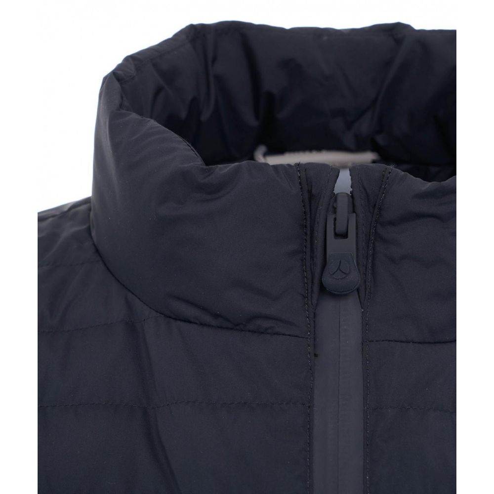 People Of Shibuya Blue Polyester Men Vest