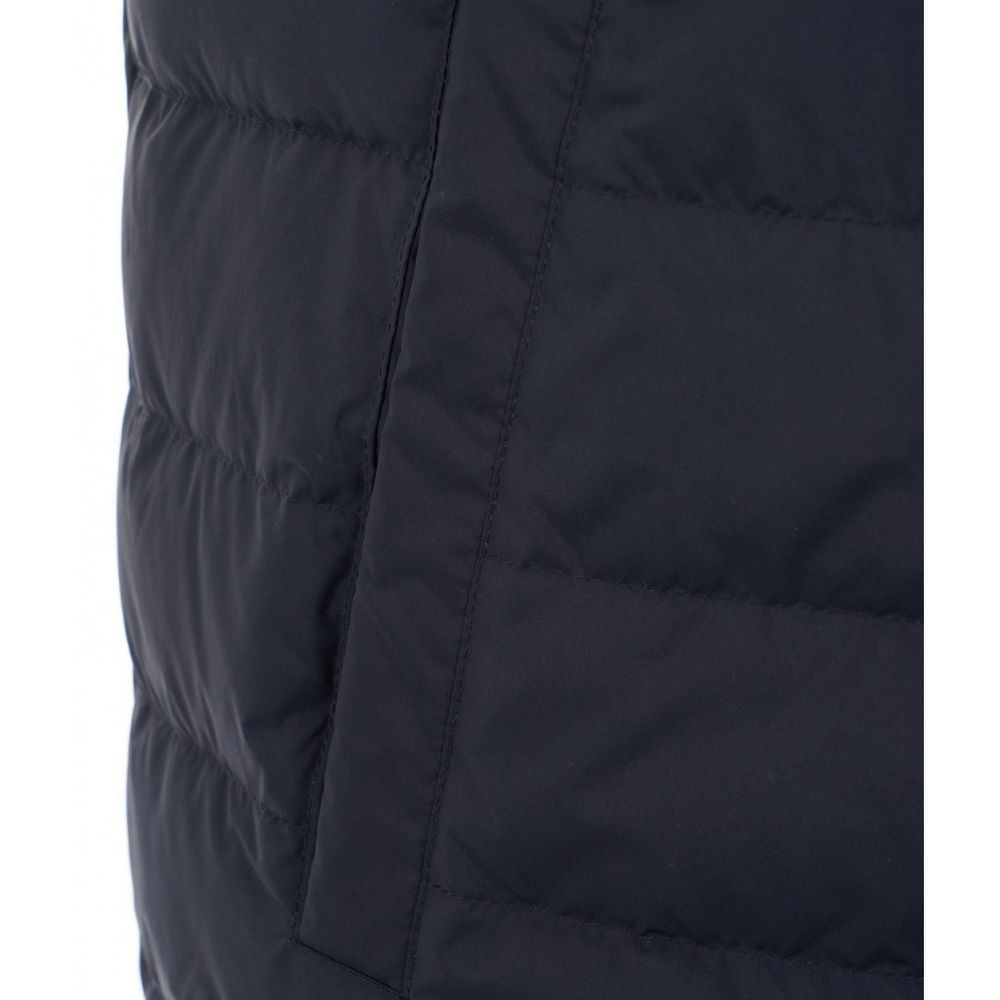 People Of Shibuya Blue Polyester Men Vest