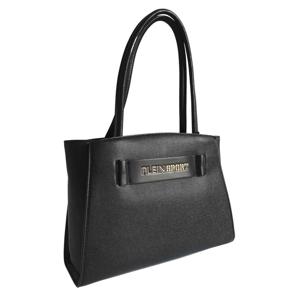 Plein Sport Black Polyethylene Handbag