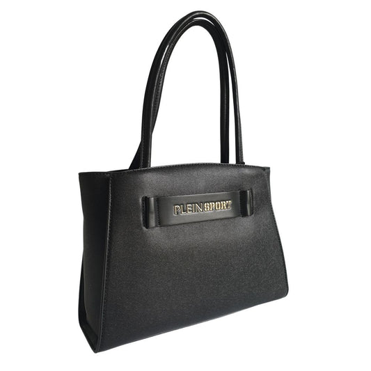 Plein Sport Black Polyethylene Handbag