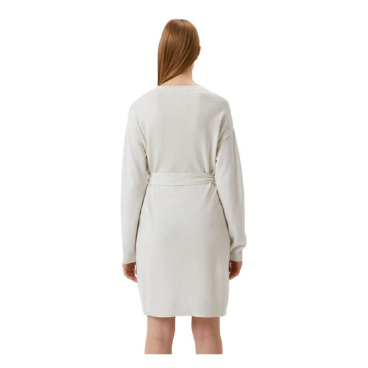 Love Moschino White Polyamide Dress