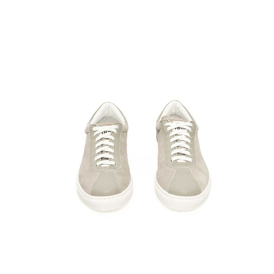 Cerruti 1881 Gray Cowhide Sneaker