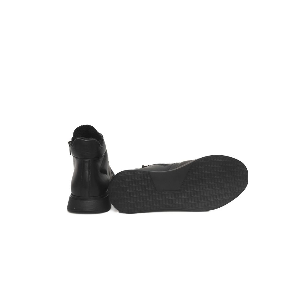 Cerruti 1881 Black Cowhide Sneaker