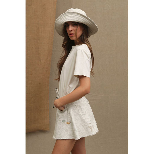 Don The Fuller White Cotton T-Shirt