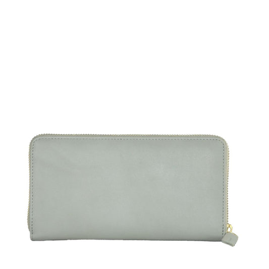 Cavalli Class Gray Calfskin Wallet