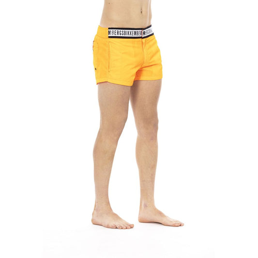 Bikkembergs Orange Polyamide Swimwear