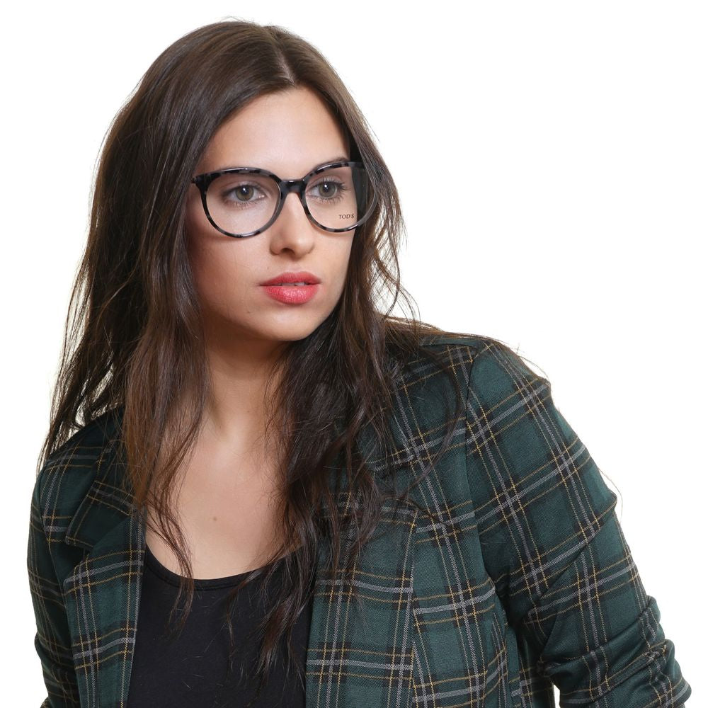 Tod's Gray Plastic Glasses (Frames)