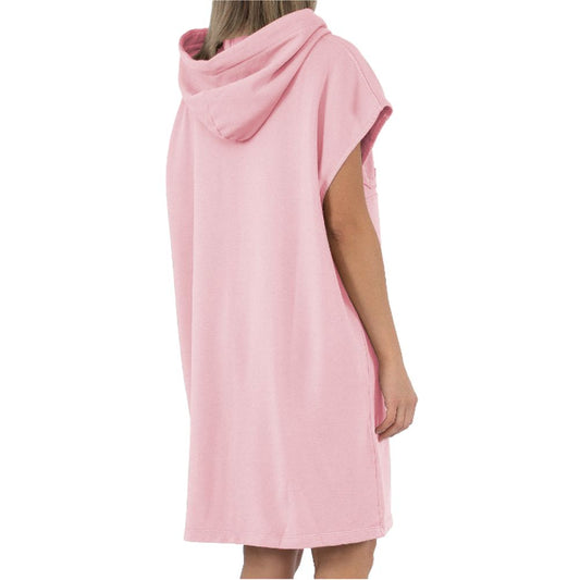 Comme Des Fuckdown Pink Cotton Women's Sleeveless Dress