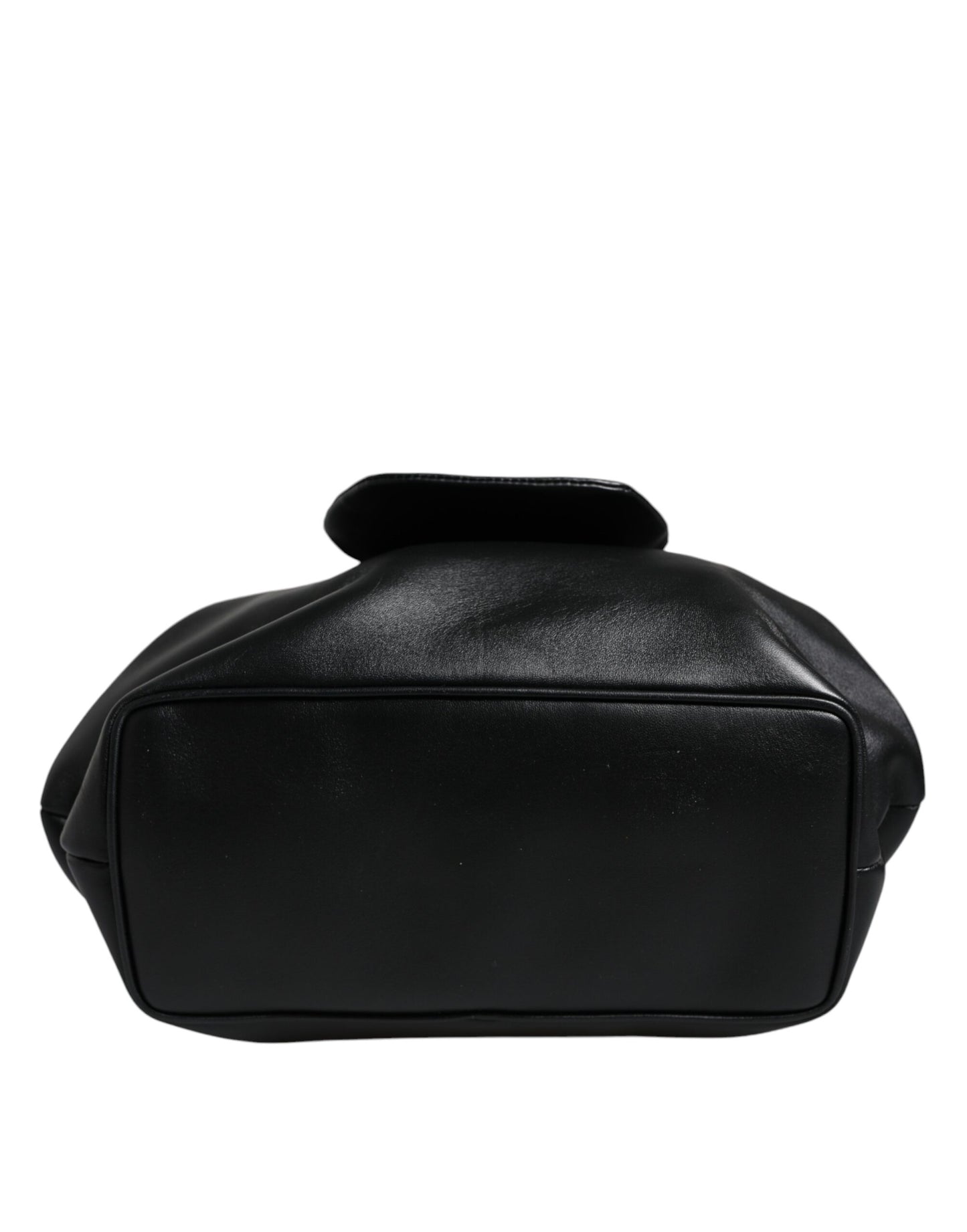 Dolce & Gabbana Black Calfskin Leather Shoulder Clutch Bag Womens Shoulder Bag